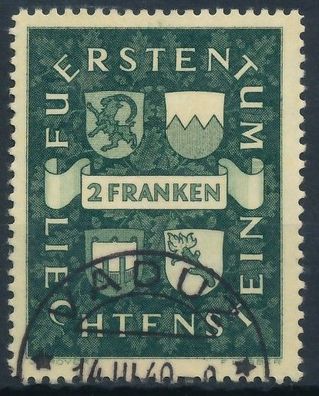 Liechtenstein 1939 Nr 183 gestempelt X1394AA