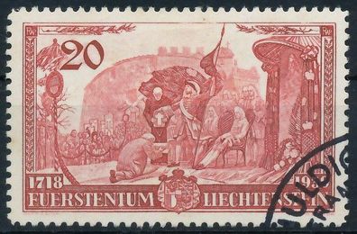 Liechtenstein 1939 Nr 180 gestempelt X1394FE