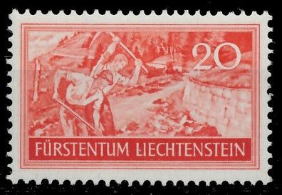 Liechtenstein 1937 Nr 153 ungebraucht X139592