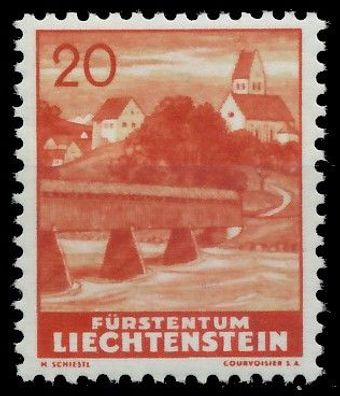 Liechtenstein 1937 Nr 160 postfrisch X1395DE