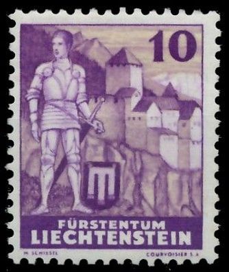 Liechtenstein 1937 Nr 158 ungebraucht X1395E2