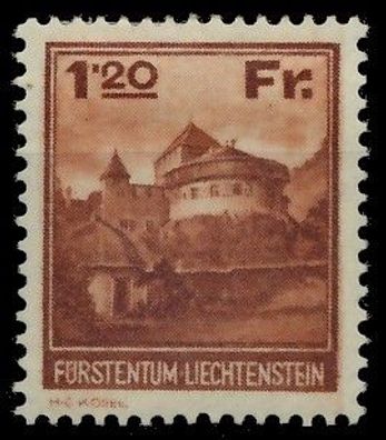 Liechtenstein 1933 Nr 121 ungebraucht X139676