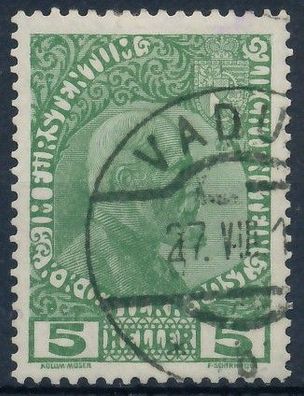 Liechtenstein 1912 Nr 1x gestempelt X1396FE
