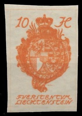 Liechtenstein 1920 Nr 18 postfrisch X1397CE