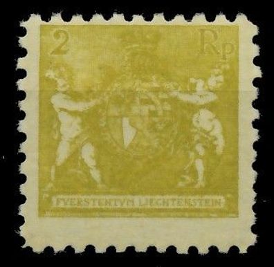Liechtenstein 1921 Nr 45A ungebraucht X13984E