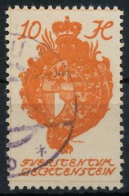Liechtenstein 1920 Nr 26 gestempelt X1398DE