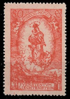 Liechtenstein 1920 Nr 41 ungebraucht X1428A2