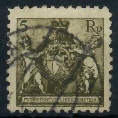 Liechtenstein 1921 Nr 48A gestempelt X1428DE