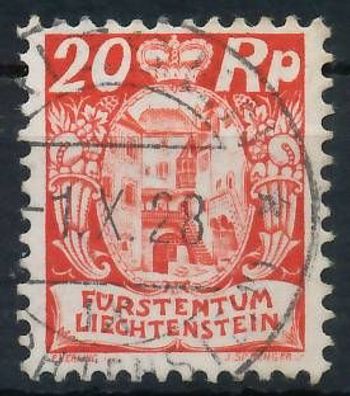 Liechtenstein 1925 Nr 70 zentrisch gestempelt X14292A