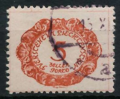 Liechtenstein Portomarken 1920 Nr 1 gestempelt X142E1E