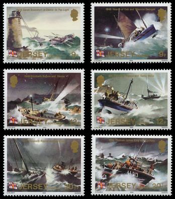 JERSEY 1984 Nr 324-329 postfrisch SE66B9E