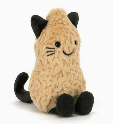 Jellycat Plüschtier Geschenk Katze Peanut 12cm