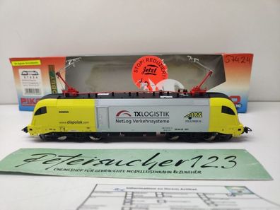 PIKO H0 DC 57419 / ES64 U2-005 E-Lok / Siemens Dispo Lok TX-Logistik / Ep.V / Analog