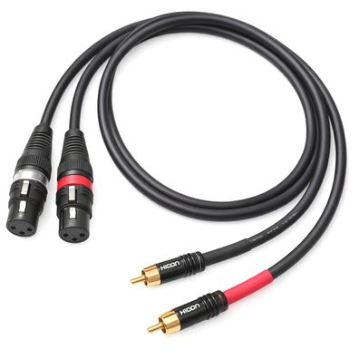 Mogami -2549 No Compromise- HighEnd Kabel - XLR-Buchse auf Cinch - Hicon