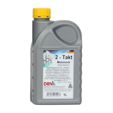 DBV 2-Takt-Öl (vollsynthetisch) 20 x 1-Liter-Dose