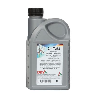 DBV 2-Takt-Öl (mineralisch) 20 x 1-Liter-Dose