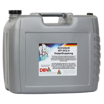 DBV ATF DCG II (VW/AUDI + BMW + MB) 20-Liter-Kanister