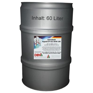 DBV 85W-140 Hypoid EP 60-Liter-Fass