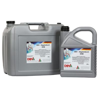 DBV SKM-Sägekettenöl 20-Liter-Kanister