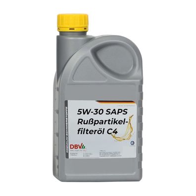 DBV 5W/30 SAPS Rußpartikelfilteröl C4 für Renault RN0720, MB 226.51 10 x 1-Liter-Dose
