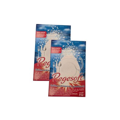 Regesoft grob 2x2 kg Regeneriersalz Spezialsalz Spülmaschinensalz