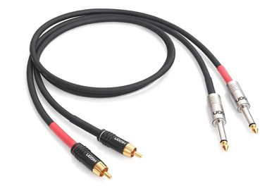 Mogami -2549 No Compromise- HighEnd Kabel - Cinch auf Klinke 6,3mm - Hicon