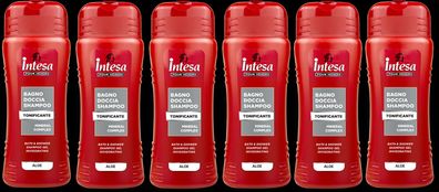 Intesa pour homme Aloe Duschgel Shampoo 6x500 ml