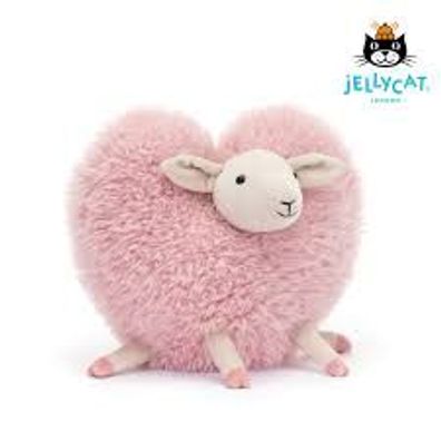 Jellycat Herz Plüschtier Kuscheltier Stofftier Liebe Geschenk Dekoration 21cm