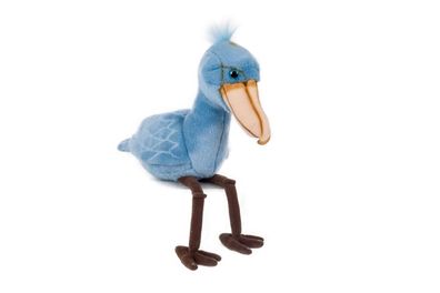 Plüschtier Schuhschnabel, 22 cm, Vogel, Plüschtiere Kuscheltiere Stofftier Stofftiere