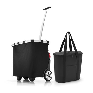 reisenthel Set Carrycruiser + Thermoshopper OEOV, black, Unisex