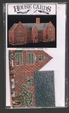 Karten Klappkarte 3D C Kirstead Hall-Norfolk U.K. House Cards Mirontaine