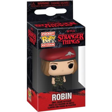 Funko 65629 - Pop! Keychain - Stranger Things Hunter Robin Schlüsselanhänger