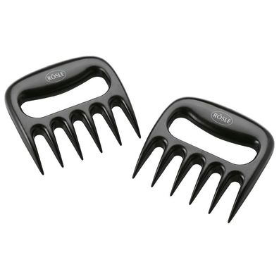 Rösle Pulled-Pork-Gabeln 2er-Set Fleischkrallen aus Polycarbonat 250088