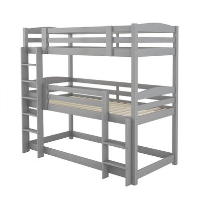 Sonnenh Etagenbett Grau 90 x 200 cm