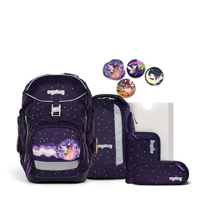 ergobag Pack REFLEX GLOW Edition SET 6tlg SternguckBär, SternguckBär, Mädchen