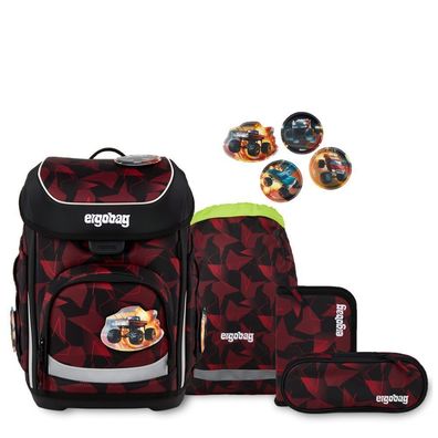 ergobag Cubo Schulrucksack UnaufhaltBär, UnaufhaltBär, Mädchen & Jungen