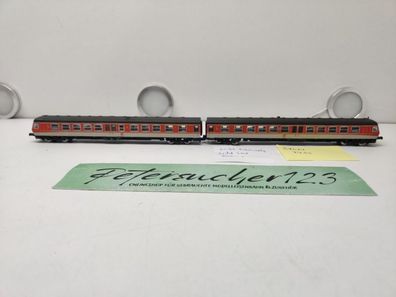 Fleischmann N DC 7430 / Dieseltriebzug BR 614 / DB / Digitalumbau DCC