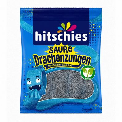 Hitschies Saure Blaue Drachenzungen 125g