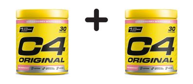 2 x Cellucor C4 Original (30 serv) Strawberry Margarita