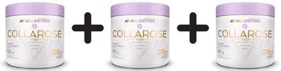 3 x Allnutrition AllDeynn Collarose Fish, Raspberry Wild Strawberry - 150g