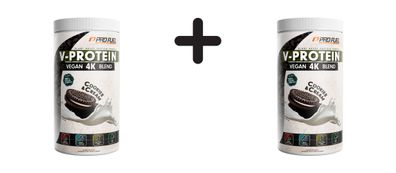 2 x ProFuel V-Protein 4K Blend (750g) Cookies and Cream