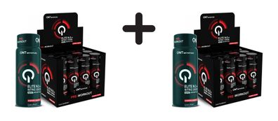 2 x QNT NO+ Elite Shot (12x80ml) Cherry Grape
