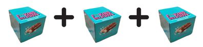 3 x Allnutrition Fitking Delicious Snack Bar, Coconut - 24 x 40g