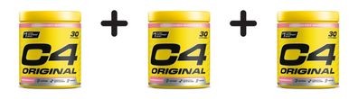 3 x Cellucor C4 Original (30 serv) Strawberry Margarita