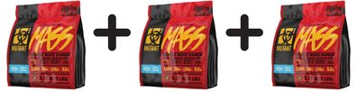 3 x Mutant Mutant Mass, Cookies & Cream - 2270g