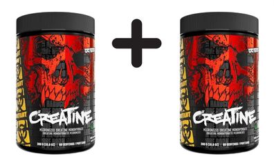 2 x Mutant Creatine, Unflavored - 300g