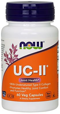 UC-II Undenatured Type II Collagen - 60 vcaps