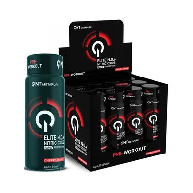 QNT NO+ Elite Shot (12x80ml) Cherry Grape