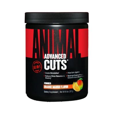 Universal Nutrition Animal Cuts Powder (235g) Orange Mango