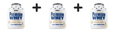 3 x Weider Premium Whey (2300g) Chocolate-Nougat